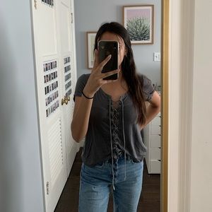 American Eagle Crop Top